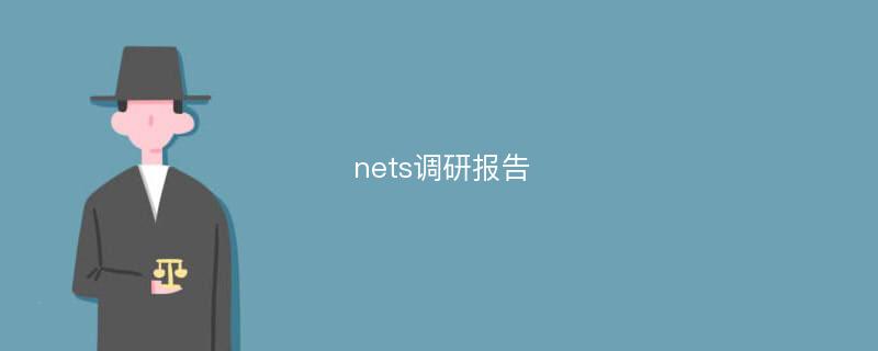 nets调研报告